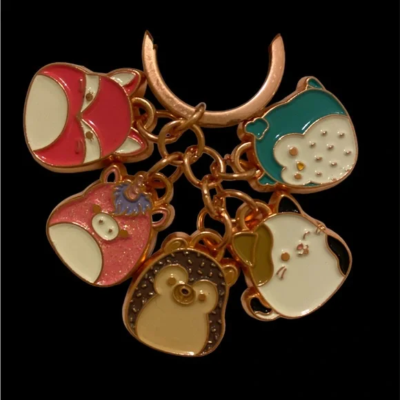 Squishmallow Multi-Charm Key Chain - Picture 5 of 7
